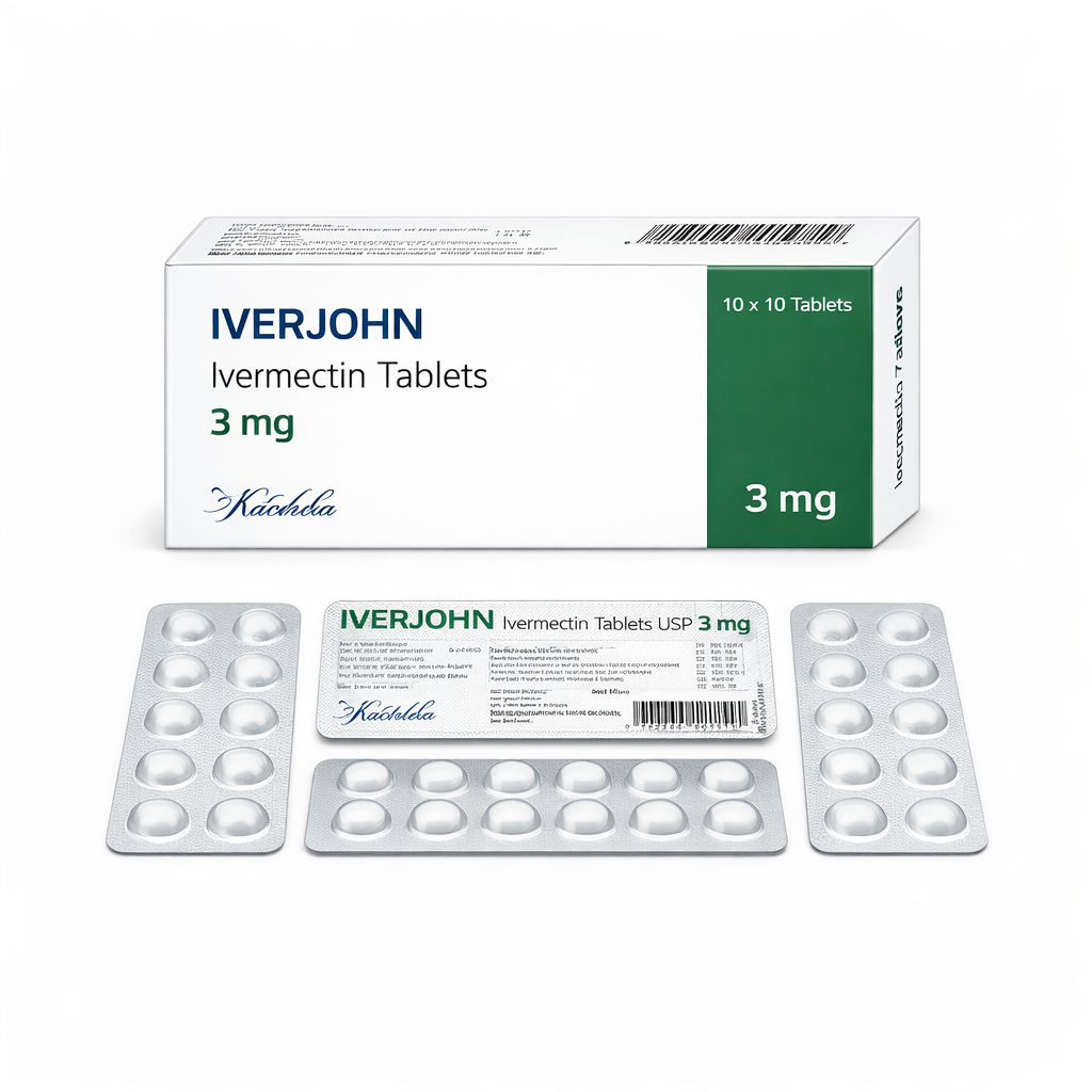 Iverjohn Ivermectin (3/6/12) mg